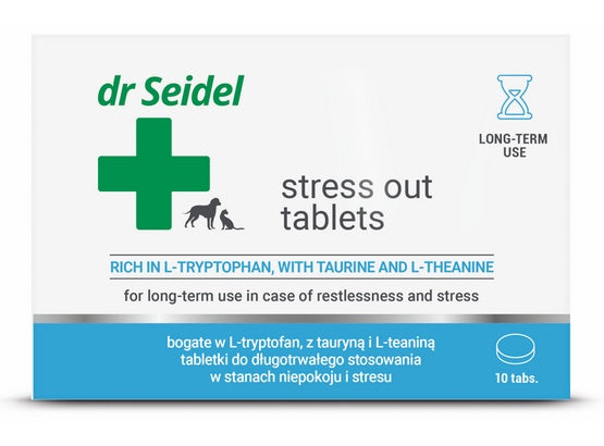 DermaPharm Stress Out dla psa i kota blister 10 tabl. - Image 1