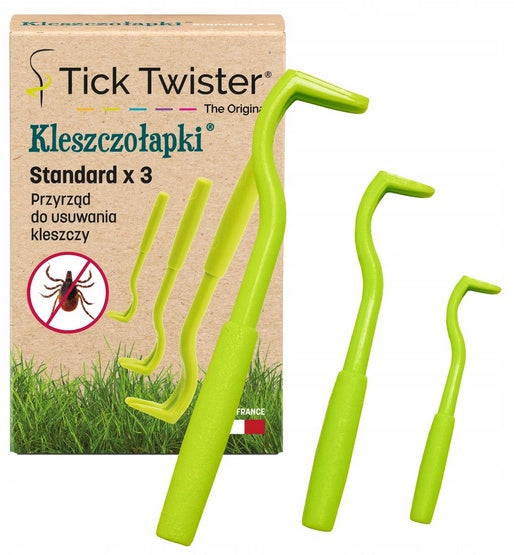 Kleszczołapki – przyrząd do usuwania kleszczy – haczyki 3szt