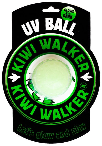 Kiwi walker let's play glow ball - świecąca piłka do wieczornego aportowania - 7 cm - Image 1