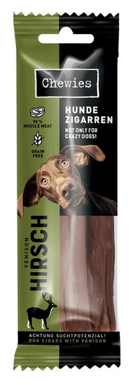 Chewies Hundezigarren Hirsch - jeleń 75g - Image 2