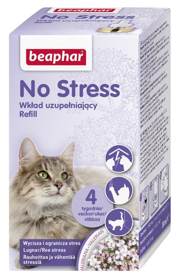 Beaphar No Stress Calming Refill – wkład do aromatyzera behawioralnego dla kotów 30ml