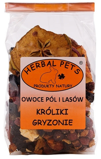 Herbal Pets Owoce pól i lasów dla królika i gryzoni 100g - Image 1