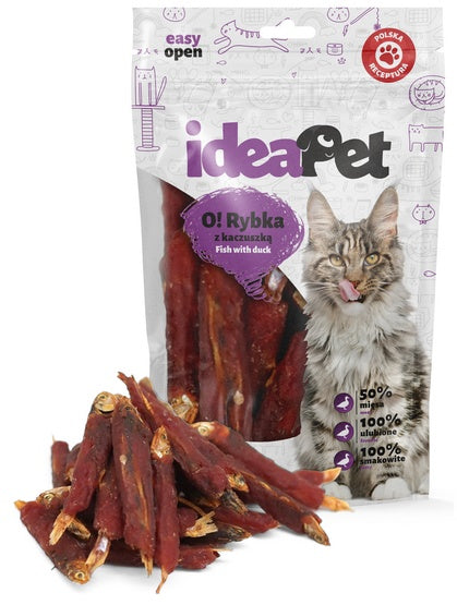 IdeaPet O! Kot Ryba z kaczką 60g - Image 1