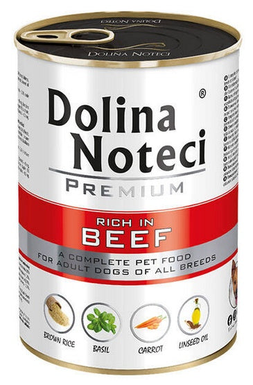 Dolina Noteci Premium Pies Wołowina puszka 400g - Image 1