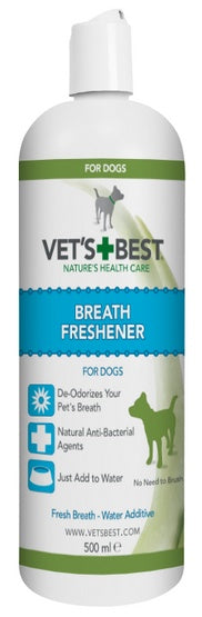 Vet's Best Breath Freshener Płyn do wody - higiena jamy ustnej 500ml - Image 2