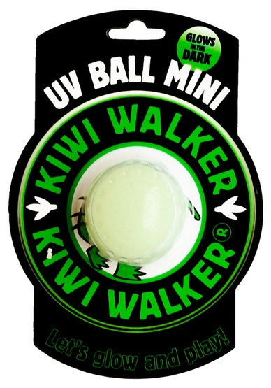 Kiwi walker let's play glow ball - świecąca piłka do aportowania - 5 cm - Image 1