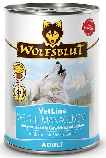 Wolfsblut Dog VetLine Weight Management – niskotłuszczowa dieta z indykiem i batatami