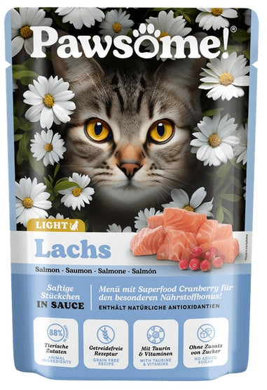 Pawsome Adult Light Lachs – łosoś saszetka 85g