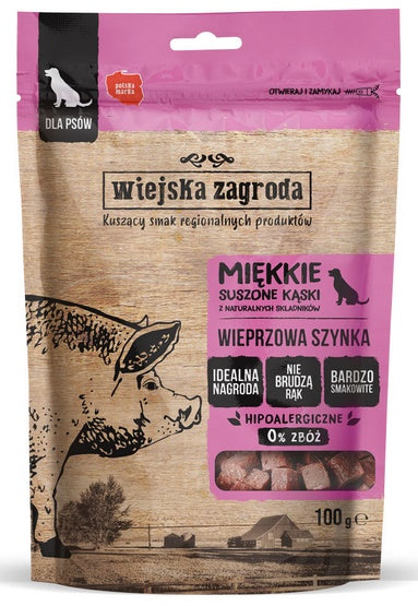 Wiejska Zagroda Przysmak Kąski - wieprzowa szynka 100g - Image 1