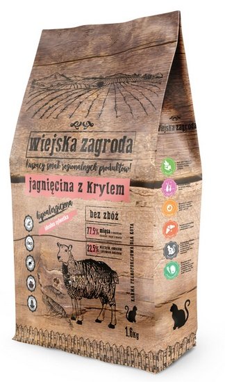Wiejska Zagroda Kot - Jagnięcina z krylem 1,6kg - Image 2