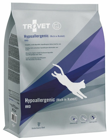 Trovet RRD Hypoallergenic królik dla kota 2,5 kg – monobiałkowa dieta eliminacyjna