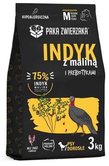 Paka Zwierzaka Seventh Heaven indyk z maliną 3 kg – monobiałkowa formuła bez zbóż