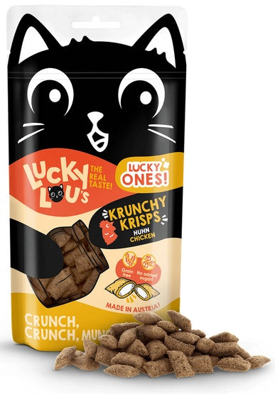 Lucky Lou Lucky Ones Krunchy Krisps Kurczak 60g - Image 1