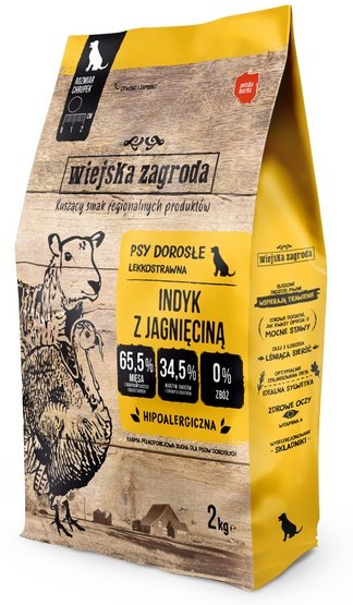 Wiejska Zagroda Indyk z jagnięciną 2kg - Image 1