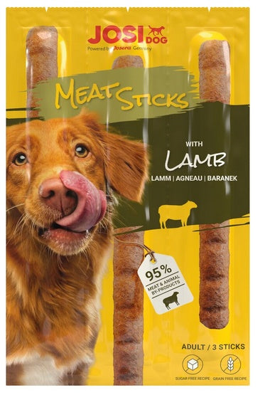 Josera JosiDog Meat Sticks Lamb 33 g - miękkie patyczki z jagnięciną do łatwego porcjowania - Image 1