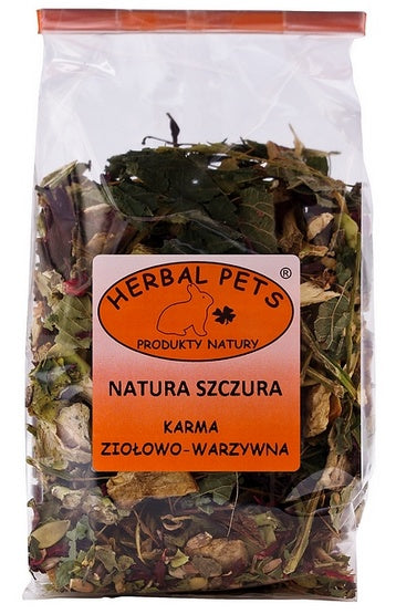 Herbal Pets Natura szczura – karma ziołowo-warzywna 150g
