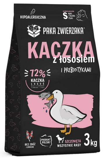 Paka Zwierzaka Seventh Heaven Puppy kaczka z łososiem 3 kg – bezzbożowa karma dla szczeniąt o wrażliwym brzuszku