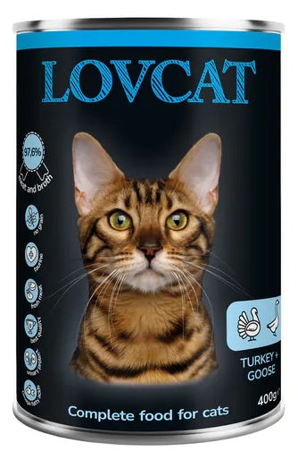 Lovcat Best Turkey & Goose – wysoka zawartość mięsa bez zbóż