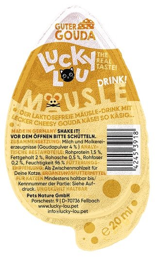 Lucky Lou Mausle Drink-Snack Gouda 20ml - Image 1