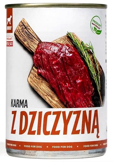TUF TUF Mielonka z dziczyzną puszka 400g - Image 1