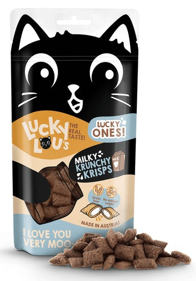 Lucky Lou Lucky Ones Krunchy Krisps Mleko 60g - Image 1