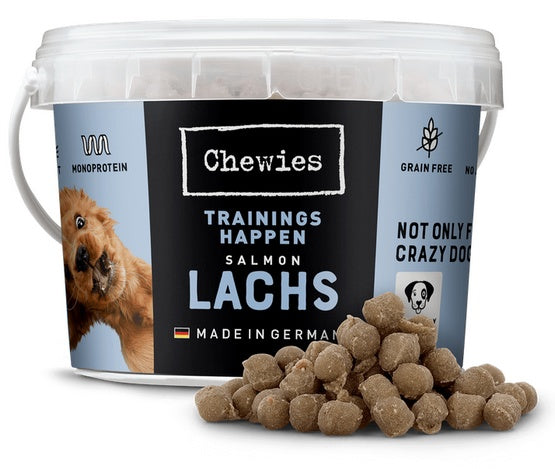 Chewies Trainings-Happen Łosoś wiaderko 300g - Image 1