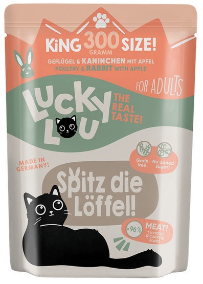 Lucky Lou Lifestage Adult Drób i królik saszetka 300g - Image 2