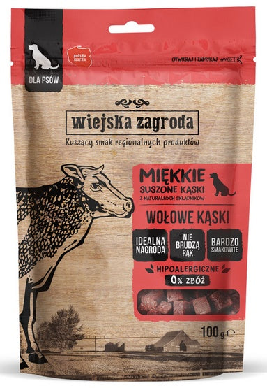 Wiejska Zagroda Przysmak Kąski - wołowina 100g - Image 1
