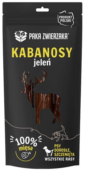 Paka Zwierzaka Kabanosy Jeleń 3szt 80g - Image 1