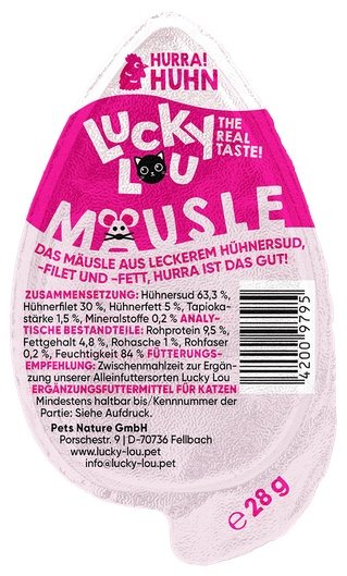 Lucky Lou Mausle Kurczak 28g - Image 1