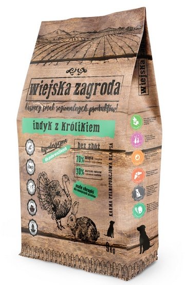 Wiejska Zagroda Indyk z królikiem small 9kg - Image 2