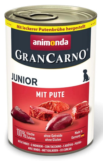 Animonda GranCarno Original Junior Pute Indyk 400g - Image 1