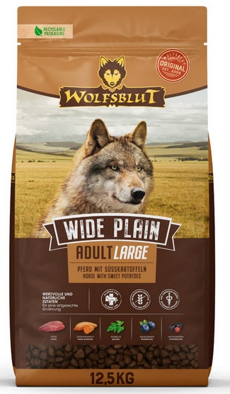Wolfsblut Dog Wide Plain Large Breed - konina i bataty 12,5kg - Image 1
