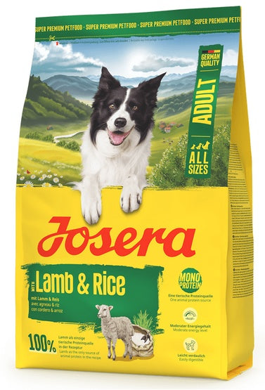 Josera lamb & rice – lekkostrawna karma monobiałkowa dla psów dorosłych 3 kg - Image 1
