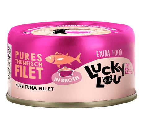 Lucky Lou Extrafood tuńczyk w bulionie - delikatny filet w naturalnym wywarze - Image 1
