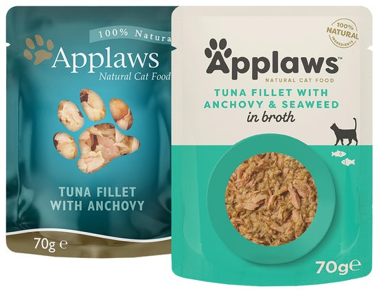 Applaws saszetka dla kota Tuńczyk, Anchois i Wodorosty 70g - Image 2