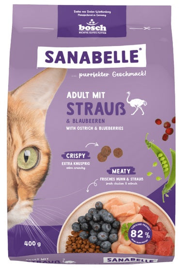 Sanabelle Adult Strauss – ze strusiem 400g