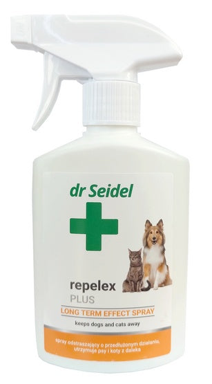 Dr Seidel Repelex Plus - Płyn utrzymujący psy i koty z daleka - spray 300ml - Image 1