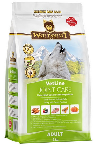Wolfsblut Dog VetLine Joint Care – indyk i bataty 2kg