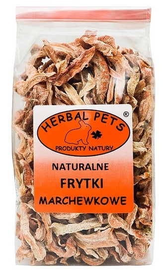 Herbal Pets Naturalne frytki marchewkowe 100g - Image 1