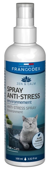 Francodex spray antystresowe środowisko dla kotów i kociąt – roślinne wyciszenie otoczenia 100 ml