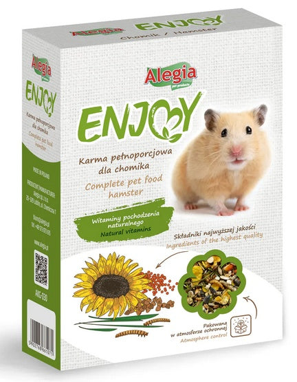 Alegia Enjoy chomik 400 g - z dodatkiem mącznika dla wsparcia białka - Image 1