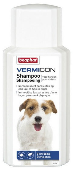 Beaphar Vermicon Szampon dla psa przeciwko pchłom i kleszczom 200ml - Image 1