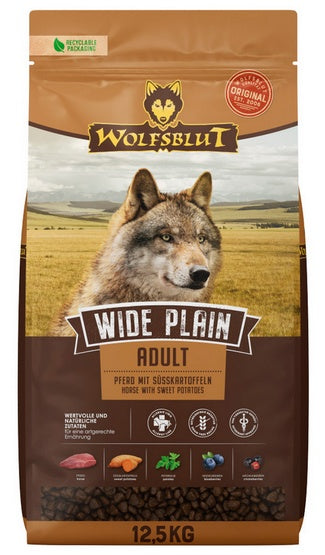 Wolfsblut Dog Wide Plain - monobiałkowa konina bez zbóż 12,5 kg - Image 1
