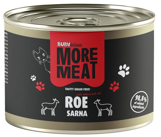 BUBAlicious Kot More Meat Mono sarna puszka 185g