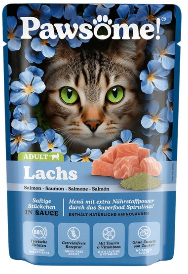 Pawsome Adult Lachs – łosoś saszetka 85g