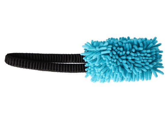 Dingo Zabawka dla psa - Szarpak Mop z rączką bungee niebieski - Image 1