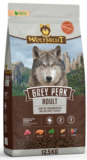 Wolfsblut Dog Grey Peak - bezzbożowa karma z koziną i batatami - Image 1