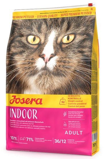 Josera Indoor 10 kg - bezzbożowa karma dla kotów niewychodzących - Image 1