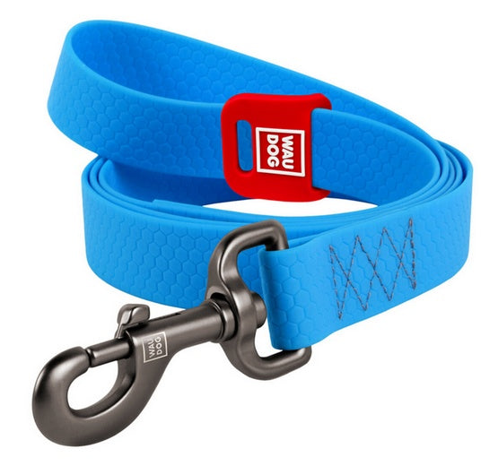 Collar Waterproof Smycz wodoodporna L-XXL 25mm/183cm niebieska - Image 1